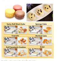 Machine à cupcakes automatique certifiée CE pour brownies, muffins, madeleines et gâteaux, pour les usines