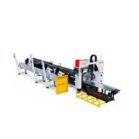 Cortadora Láser Profesional de Tubos Metálicos 6012-6042, Máquinas de Corte Láser de Fibra CNC para Tubos con Sistema de Seguimiento Automático