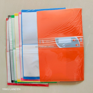 Offre Spéciale Bureau école papeterie mélanger couleur durable étanche A4 taille 40 poches affichage dossier - Product Image 6