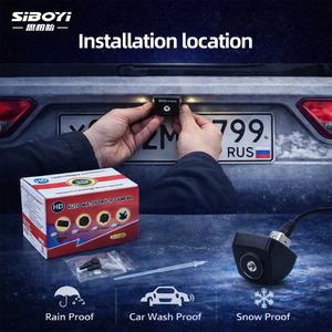 Cámara de Visión Trasera para Auto AHD 1080P con Visión Nocturna Starlight 170 °   Cámara de Marcha Atrás <span class=keywords><strong>Universal</strong></span> Gran Angular Impermeable IP68 - Product Image 3