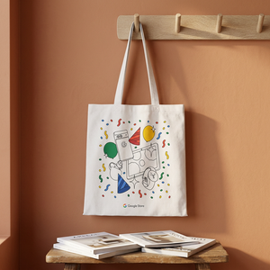 Bolsa de Mano de Lona de Algodón Personalizable con Logotipo, Diseño Plegable, Cierre de Cremallera, Ecológica, Reutilizable, con Cordón - Product Image 4