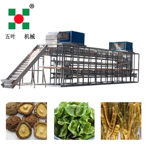 Secador industrial da correia da circulação do ar quente-equipamento de secagem para o alimento, temperatura 40-80 ℃ ajustável para a retenção do nutriente - Product Image 3