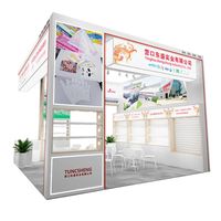 Stand d'exposition modulaire pour salons professionnels 6x12 Impression par sublimation thermique Design personnalisable
