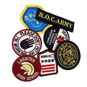 Écussons LOGO à coudre ou thermocollants, design personnalisé, université, collège, broderie 3D, patchs brodés en tissu - Product Image 2