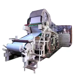 1092 Toilet Paper Making Machine Equipment waste paper recycling machines to make tissue paper