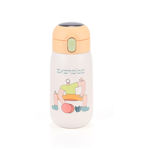 Niños de acero inoxidable caliente frío botella de agua de acero inoxidable taza Digital Led Pantalla de temperatura deportes botella de agua inteligente - Product Image 6