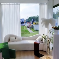 Maison préfabriquée moderne et luxueuse, maison préfabriquée pour le camping, capsule spatiale en acier avec système intelligent, 3 chambres pour villas