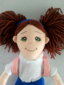 Juguetes de peluche personalizados hechos a mano para niñas, hermosa muñeca de peluche para niñas - Product Image 6