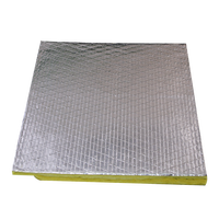 Panneau d'isolation phonique en laine de verre ASTM C411 pour conduits HVAC, panneau pour conduits HVAC résidentiels et commerciaux