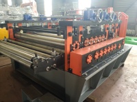 Niveleuse/drogeuse de tôles métalliques à commande PLC automatique de haute précision, entraînée par moteur