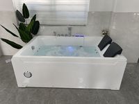 Baignoires de Massage Jacuzzi Modernes Sur Mesure de Haute Qualité pour 2 Personnes, Usage Domestique, 1,8 Mètre, Vente en Gros