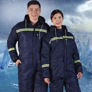 Combinaison de Travail Intégrale d'Hiver en Coton pour Températures Ultra-Basses, Respirante pour le Travail en Extérieur et la Protection des Travailleurs - Product Image 2