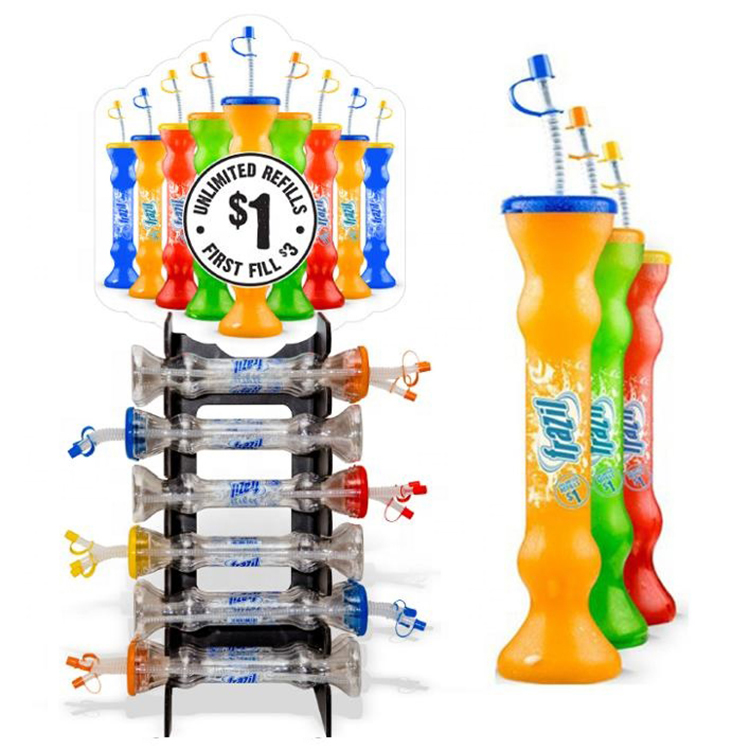 Стеллажи для выставки товаров демонстрационный пластиковый длинная шея двор чашки стеллаж для выставки товаров двор чашки с нарисованным на нем