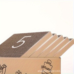 Integrated paper <b>cat</b> bed, <b>cat</b> <b>scratching</b> <b>board</b>, multi-functional claw sharpening <b>board</b>, all-season universal cardboard box, - Product Image 1