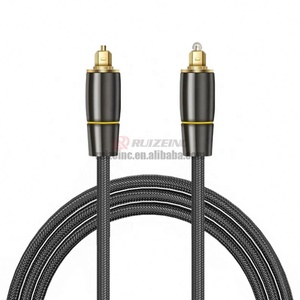 Kunden spezifisches digitales Glasfaser-Audio kabel mit quadratischem Anschluss SPDIF 5.1-Kanal-TV-Lautsprecherverstärker Ps5-Audioverbindungsleitung - Product Image 4
