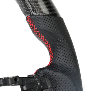 Volante Deportivo Personalizado de Fibra de Carbono Real con LED Inteligente para <span class=keywords><strong>Honda</strong></span> <span class=keywords><strong>Civic</strong></span> Gen 11th 2021 2022 <span class=keywords><strong>2023</strong></span> 2024 2025 Tipo <span class=keywords><strong>R</strong></span> - Product Image 5
