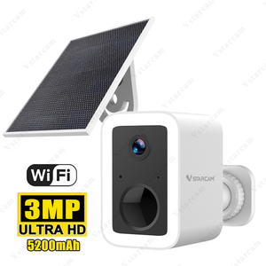 5G Wifi Ánh Sáng Đường Phố Năng Lượng Mặt Trời Máy Ảnh Không Dây Đầy Đủ Màu Sắc LED Hai Cách Âm Thanh PIR Cảm Biến Ngoài Trời Máy Ảnh Năng Lượng Mặt Trời Powered Wifi 6 Detector - Product Image 1
