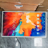 Mesin Live Streaming Android Led 32 inci, Smart Led Android Live Streaming TV layar sentuh besar TV portabel layar LCD full HD interaktif 220V