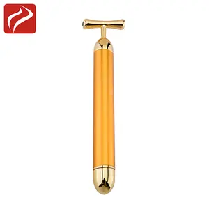 New product ideas 2018 beauty and personal care germanium rolling facial massager 24k gold beauty bar