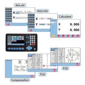 Ditron Digital readout ระบบ2แกน/3แกน DRO, เครื่องชั่งเชิงเส้นกระจกออพติคอลความแม่นยำสูงมี1um 5UM - Product Image 2