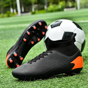 Chaussures de football très vendues, chaussures de football professionnelles pour jeunes, chaussures de football de haute qualité, chaussures de sport personnalisées pour l'entraînement. - Product Image 4