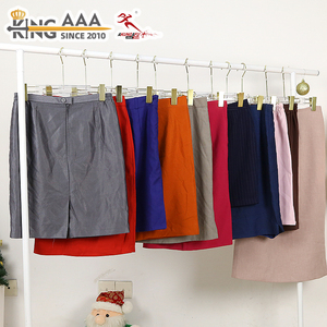 Faldas lápiz de segunda mano para mujer, con <span class=keywords><strong>detalles</strong></span> de corte, colores mixtos, de la marca KungFu KingAAA, al por mayor, faldas de oficina de moda para mujer. - Product Image 2