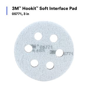 3M Hookit Soft Interface Pad, 05777, 15,<span class=keywords><strong>2</strong></span> cm x 1,<span class=keywords><strong>3</strong></span> cm x 1,9 cm, Schaumstoff, Lochmuster, Feinere Oberfläche für Karosserie-Schleifarbeiten - Product Image 2