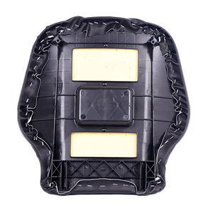 Cojín de respaldo de asiento de repuesto impermeable de PVC negro Universal Grammer al por mayor para Tractor carretilla elevadora SUV - Product Image 3