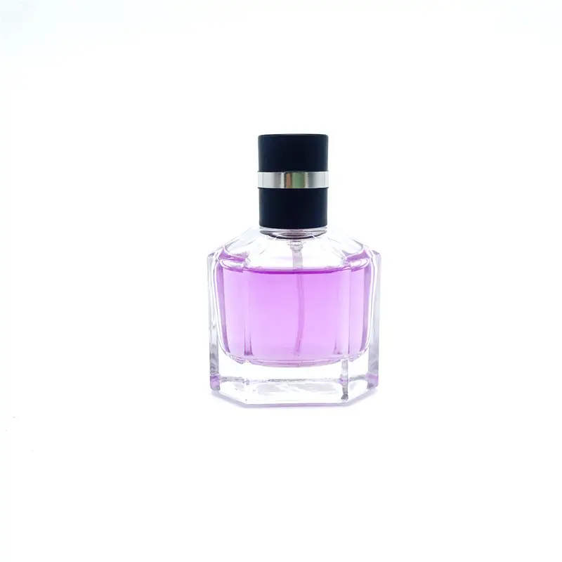 Venta al por mayor encantadora de perfume vacía botellas pequeñas de perfume de botella de vidrio