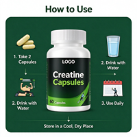Capsules de créatine OEM |   Capsules de créatine saines pour la masse musculaire et la force avant l'exercice – Créatine en marque blanche