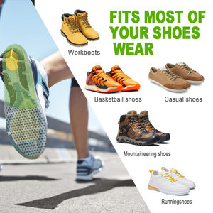 カスタムプリントロゴ入りEVA足底筋膜炎矯正インソール、柔らかく通気性のある扁平足用インソール（靴用） - Product Image 2