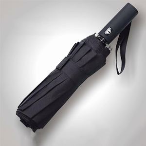 12K Strong Windproof Folding Custom <b>Umbrella</b> With Logo - Product Image 2