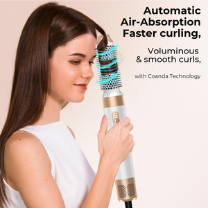 High Quality Pro Hot Cold Air Brush <b>Hair</b> Dryer Set Brushless Speed Multi Styler 1400w <b>Curler</b> <b>Straightener</b> for Salon <b>Hair</b> Dryer P - Product Image 1