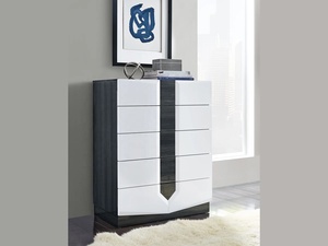 Ensembles de meubles de chambre à coucher de luxe <span class=keywords><strong>NOVA</strong></span> Wood, lit plateforme confortable, lit king-size moderne à finition brillante, lits queen-size pour hôtel - Product Image 5