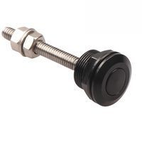 Cierre de Capó de Liberación Rápida Estilo Botón para Coche, Mini Cerradura de Capó de Carreras de 22mm para Modificación de Vehículos