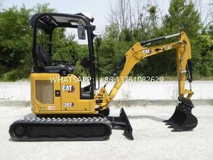 Mini Excavadora CAT 302 Multifuncional Usada, Excavadora Hidráulica de 1, 2 y 3 Toneladas, Mini Excavadoras, Máquina Cargadora - Product Image 3