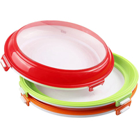 Plateau de conservation alimentaire réutilisable, créatif, sans BPA, anti-fuite, outils de cuisine, plateau de stockage pour congélateur, plateaux de conservation pour fruits et aliments