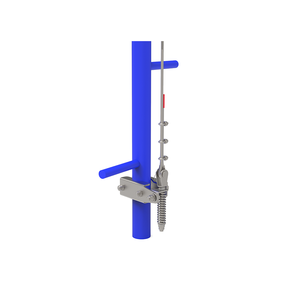 Système antichute FCLIMB <span class=keywords><strong>JVD</strong></span> 75m avec câble en acier inoxydable pour échelle verticale et sécurité d'échelle fixe - Product Image 2