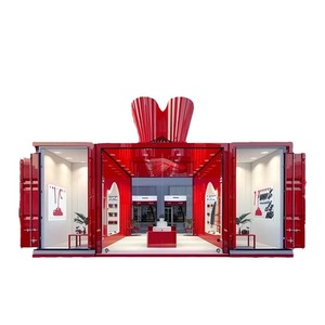 Contenedor Marítimo Modificado, Diseño Rectangular Moderno para Uso Comercial en Calle - Product Image 1