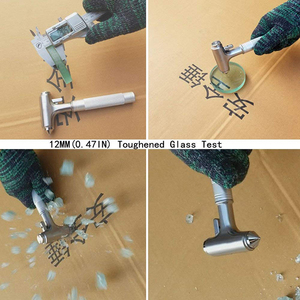 Brise-vitre de sécurité automobile en alliage métallique, marteau de sécurité robuste avec coupe-ceinture de sécurité - Product Image 5