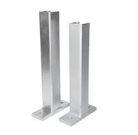 Plaque de base réglable de haute qualité pour poteau Unistrut, supports sismiques, accessoires pour profilés en C, support de montage pour canaux en acier