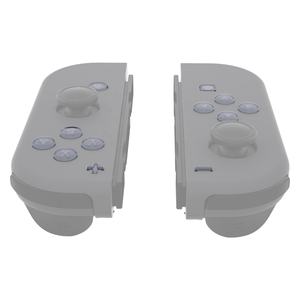 EXtremeRate New Hope Gray & Clear Kits de boutons de poignée gauche droite de remplacement personnalisés pour Nintendo <span class=keywords><strong>Switch</strong></span> - Product Image 4
