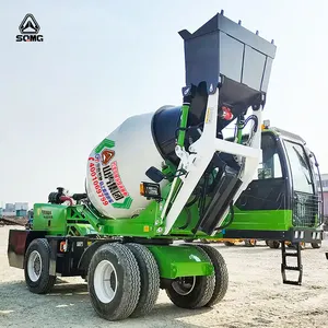 China Customized Diesel Power Options 1-4 Cubic Meter Mixing Capacity Transfer Concrete Mixer Truck With Pump