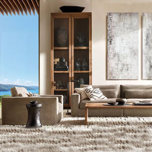 ชุดโซฟาห้องโถงโรงแรมห้าดาว โซฟาเบดห้องนั่งเล่นสำหรับบ้าน โซฟาเบดห้องนั่งเล่นสไตล์โมเดิร์นสำหรับวิลล่า เฟอร์นิเจอร์ห้องนั่งเล่นโซฟาเบดสำหรับรีสอร์ท - Product Image 5