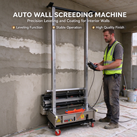 Petite machine électrique à plâtrer le ciment | Machine automatique de plâtrage mural en ciment
