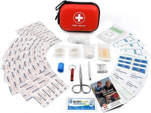 Botiquín de Primeros Auxilios Portátil de Nailon Impermeable Anthrive, Mini Botiquín de Primeros Auxilios Rojo de EVA para el Hogar, Viajes y Actividades al Aire Libre - Product Image 3