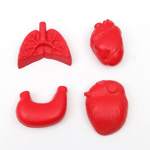Hadiah Promosi medis ramah lingkungan Organ manusia busa PU bola Remas perut paru-paru ginjal untuk mengurangi stres potongan sesuai ukuran - Product Image 2