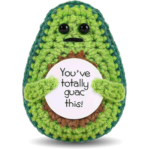 迷你3英寸针织土豆娃娃有趣的积极圣诞雕像和玩具，为礼物和派对装饰品加油 - Product Image 1