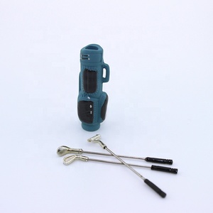 Parc de poupées 2023, mini parc de poupées, ensemble de mini clubs de golf 1/12, accessoires pour poupées, ensemble de jouets de golf miniatures - Product Image 3