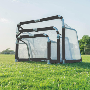 <span class=keywords><strong>But</strong></span> <span class=keywords><strong>de</strong></span> football pliable en <span class=keywords><strong>aluminium</strong></span>, pas besoin d'assemblage, utilisation instantanée, portable, pour l'entraînement au football, pour enfants et adultes, intérieur et extérieur - Product Image 2